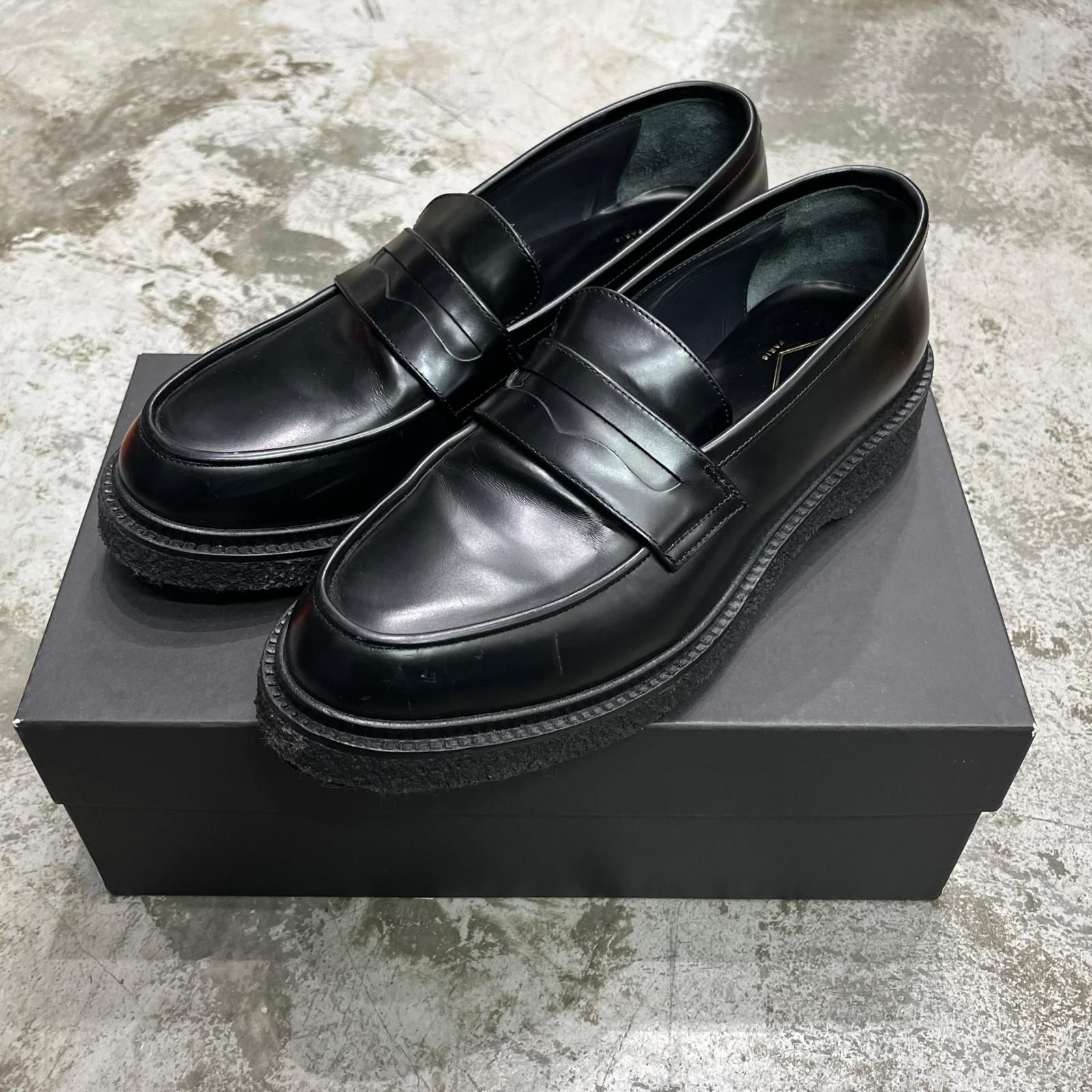 【美品】定価74800円 ADIEV CLASSIC TYPE 5 ローファー 参考上代74800円 ADIEV CLASSIC TYPE 5 LOAFER クラシック タイプ5