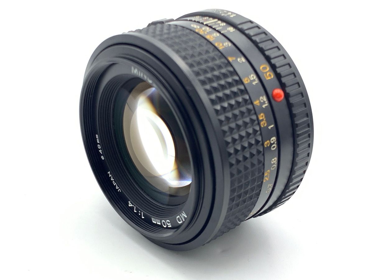 T11 ⚫︎ミノルタＭD50mmF1.4⚫︎中古品 中古】 【良品】 ミノルタ New MD 50mm F1.4 - メルカリ