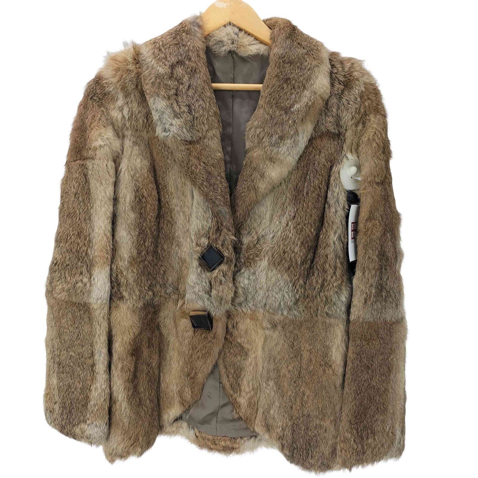 ユーズドフルギ USED古着 Real Fur 100% Mouton Jacke リアルファー  