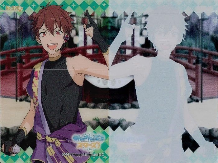 ux339 あんスタ クリアカード fine 日々樹渉 伏見弓弦 鳴上嵐 朔間凛月