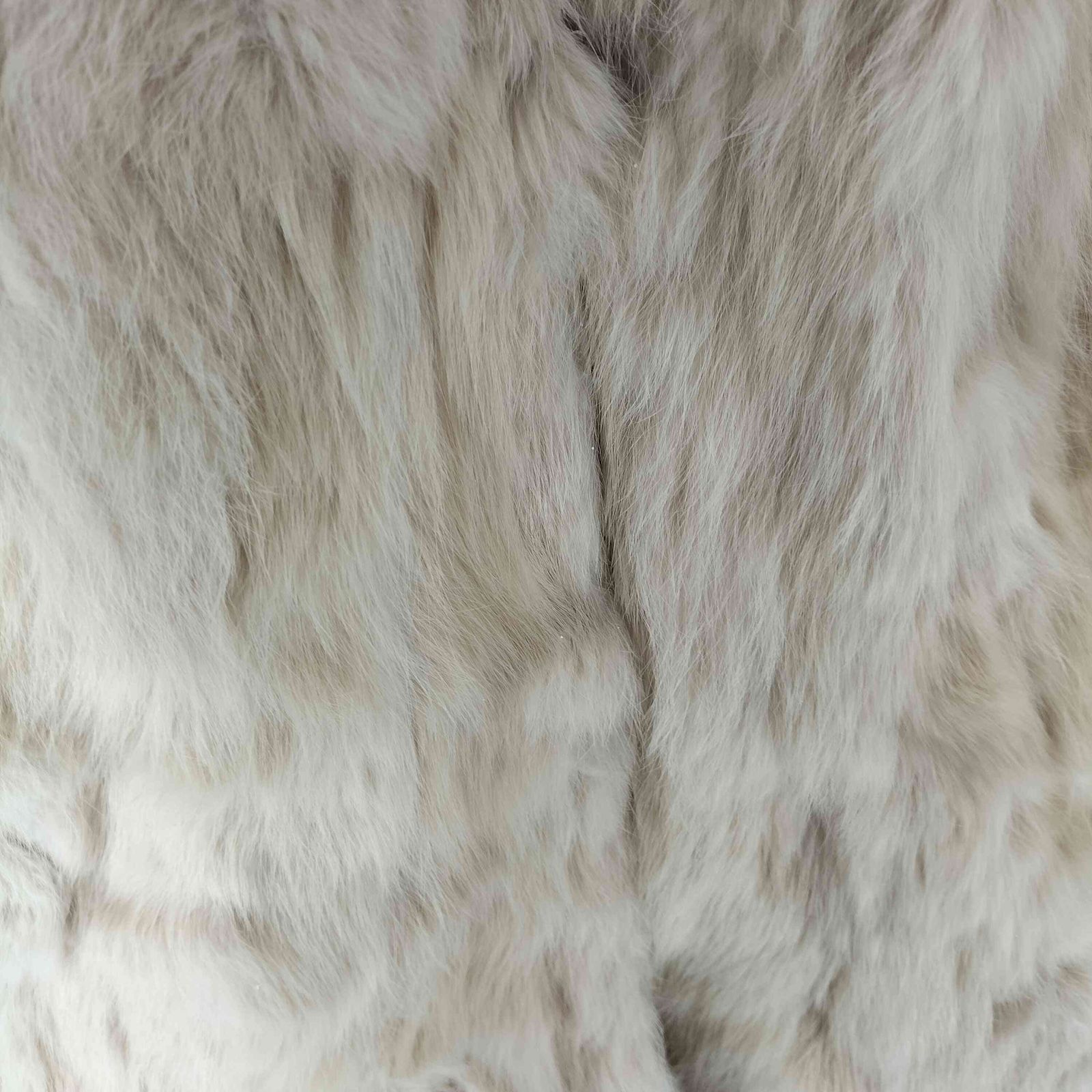 ユーズドフルギ USED古着 Raccoon ＆ Rabbit Real FOX Fur 100% Mouton