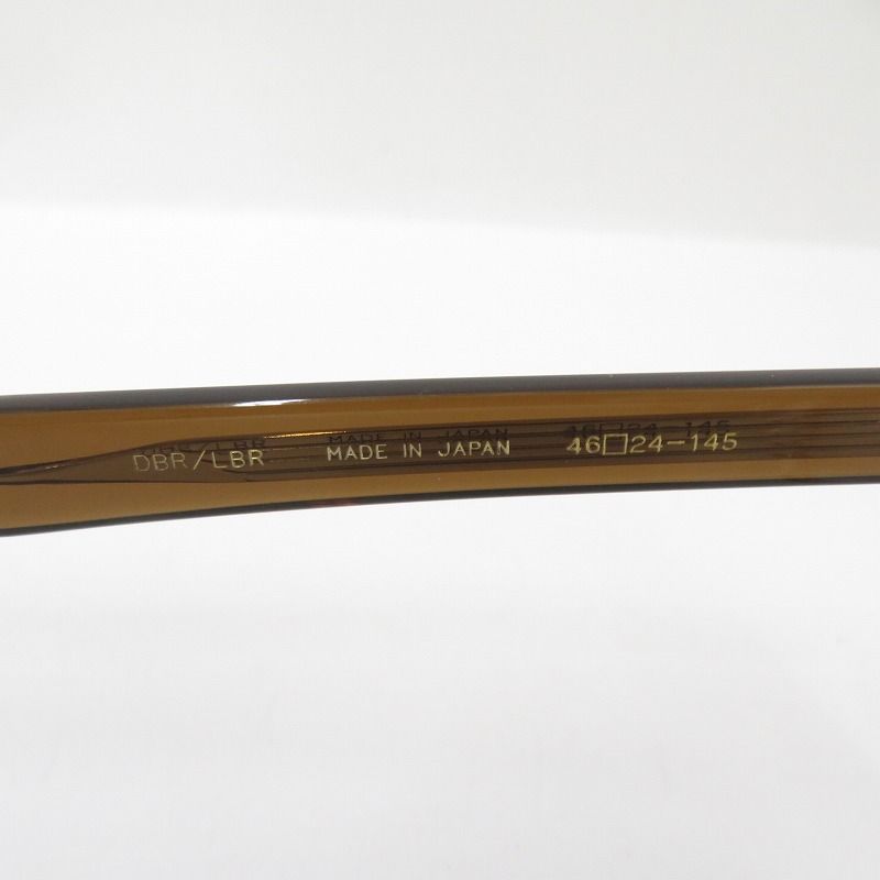 【瀬戸大橋店】 中古 度入り メガネ DIGNA Classic Jimmy 985 サイズ：46□24 145 ブラウン 【116】 瀬戸大橋店】 中古 度入り メガネ DIGNA Classic Jimmy 985 サイズ：46