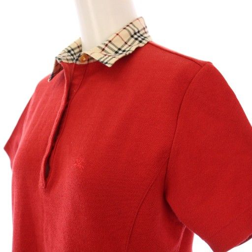 バーバリーゴルフ BURBERRY GOLF ワンピース ポロシャツ ミニ丈 半袖