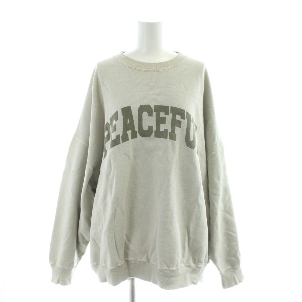 こっこ様　ドゥーズィエムクラス　スウェット ドゥーズィエムクラス DEUXIEME CLASSE 20AW ロゴスウェット グレー