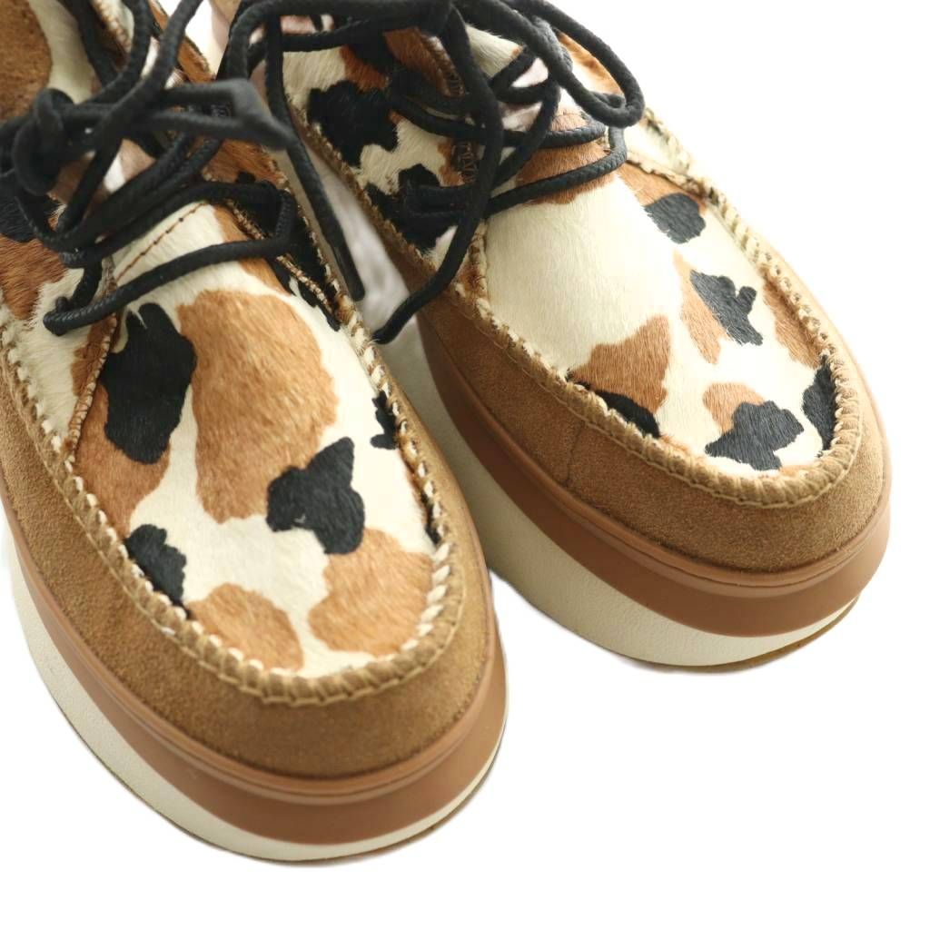 アグ オーストラリア UGG australia マリン ブーティー カウ プリント