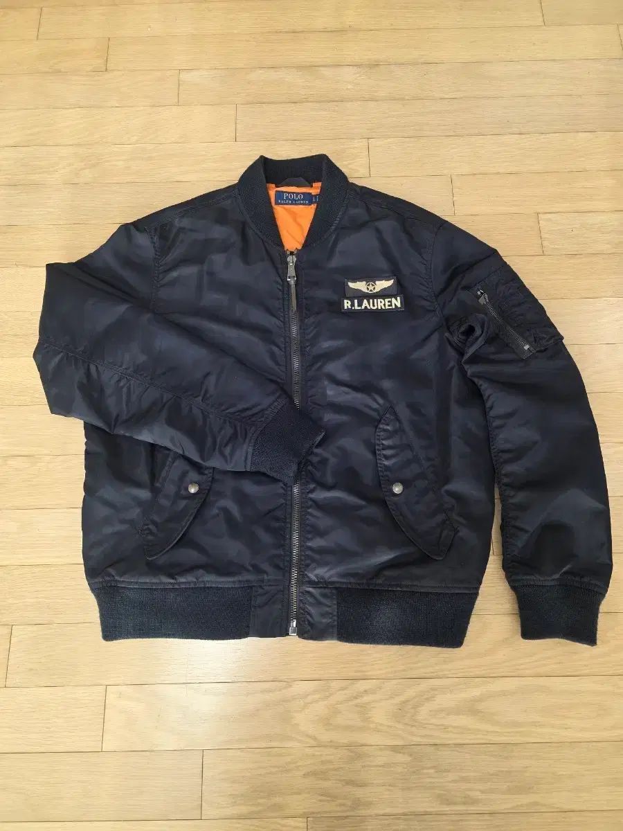 L ポロラルフローレン MA-1 パイロットジャンパー 空軍 조종 ジャケット アウター