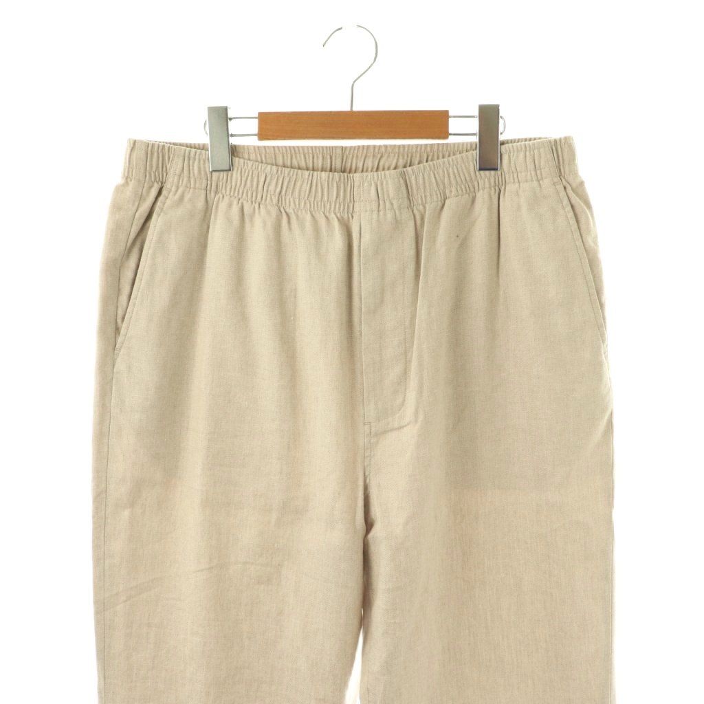 ロンハーマン Ron Herman リネンイージーパンツ XL ライトベージュ /DO