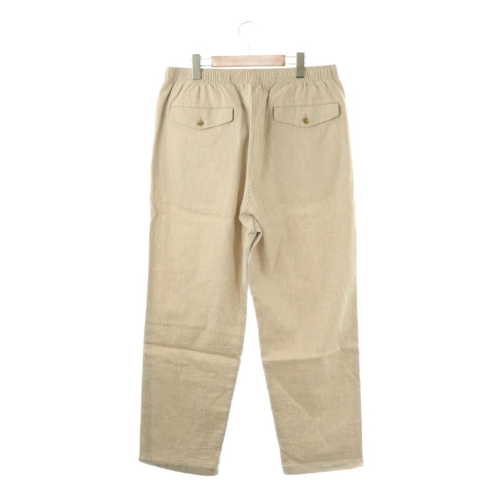 ロンハーマン Ron Herman リネンイージーパンツ XL ライトベージュ /DO