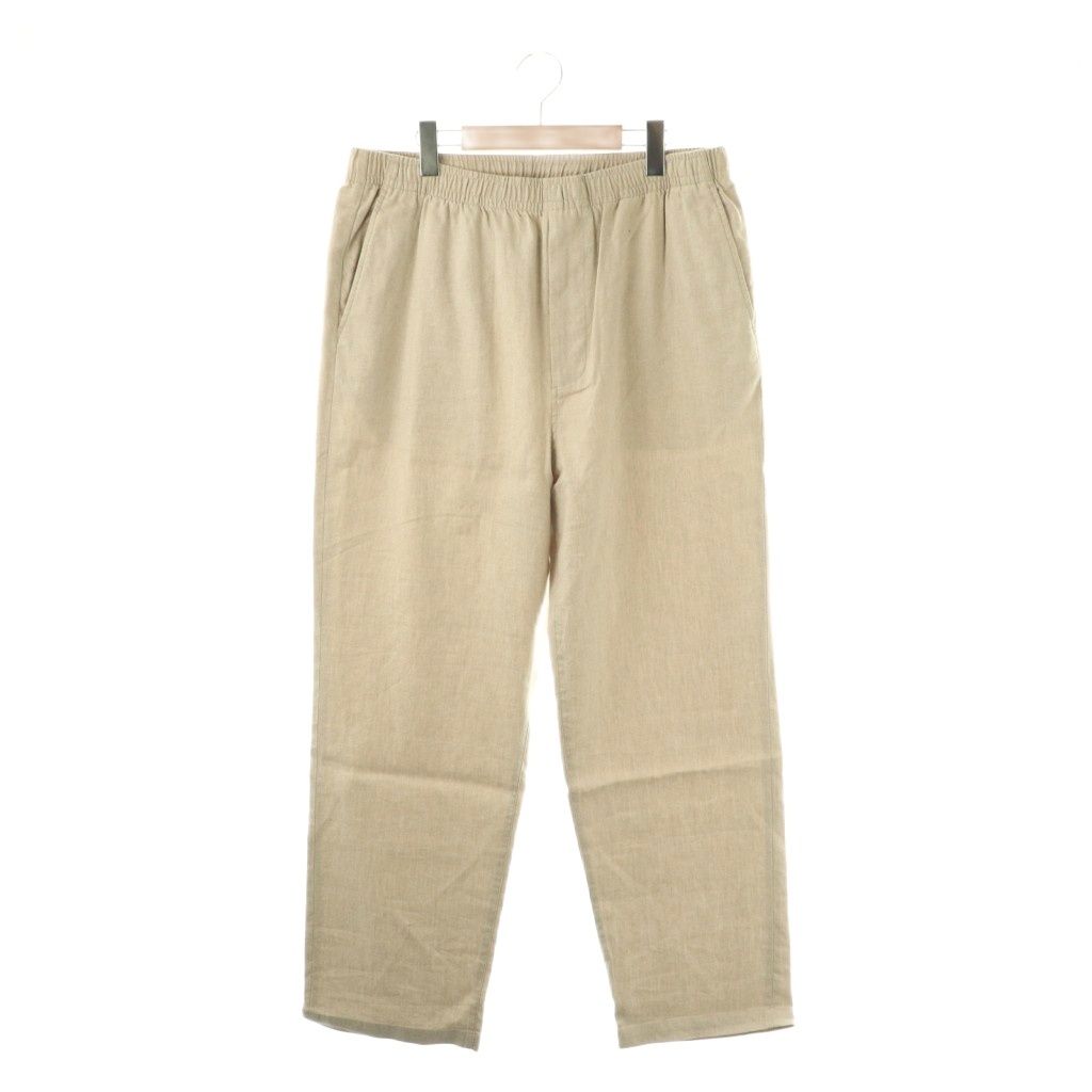 ロンハーマン Ron Herman リネンイージーパンツ XL ライトベージュ |DO OS AD