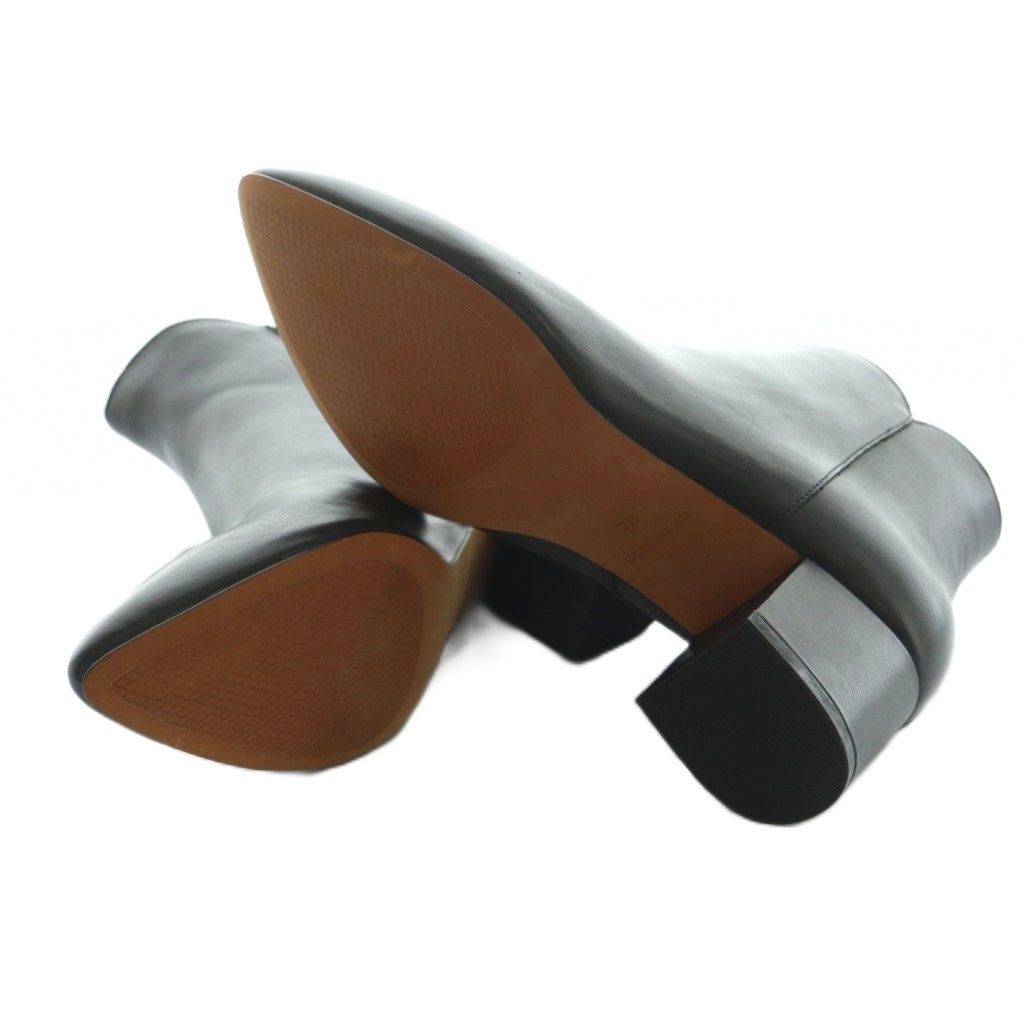 コールハーン COLE HAAN ショートブーツ ポインテッドトゥ チャンキー