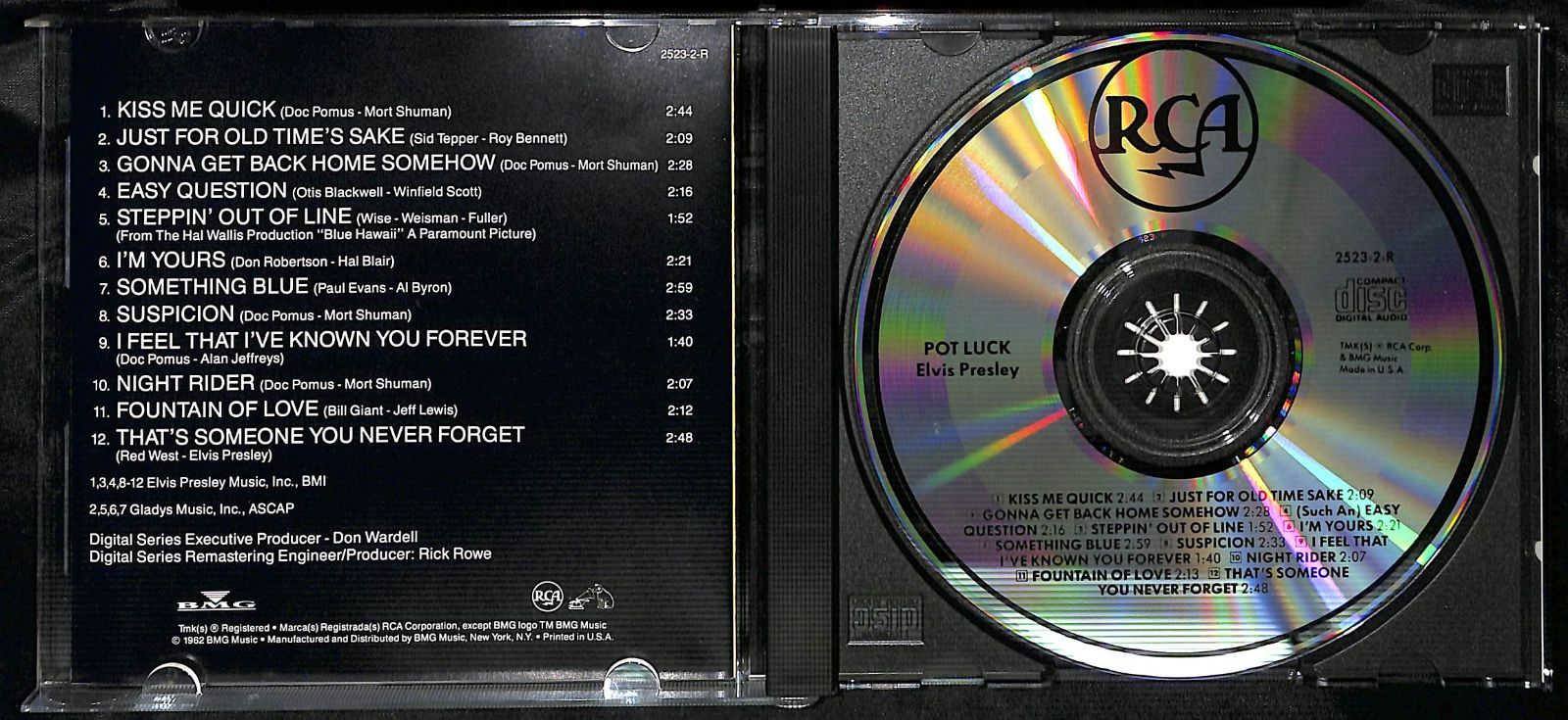 KM1779【CD】Elvis Presley Pot Luck エルヴィス・プレスリー - メルカリ