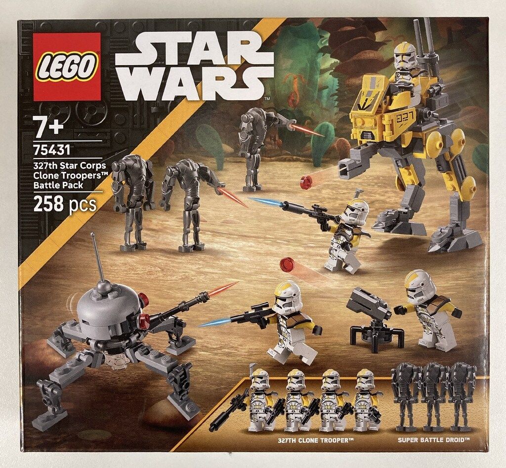 しゅんさん 専用 LEGO STAR WARS 327th Star Corps Clone Troopers Battle Pack 75431