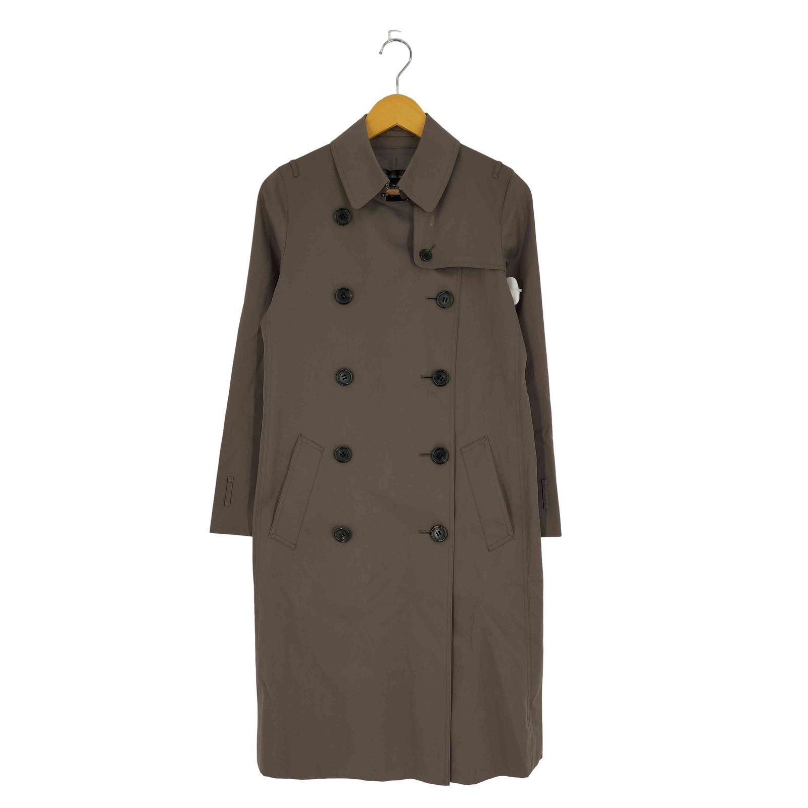 BURBERRY LONDON(バーバリーロンドン) イングランド製 裏地チェック トレンチコート  レディース 表記無 【中古】【ブランド古着バズストア】 バーバリーロンドン BURBERRY LONDON 裏地チェック トレンチコート