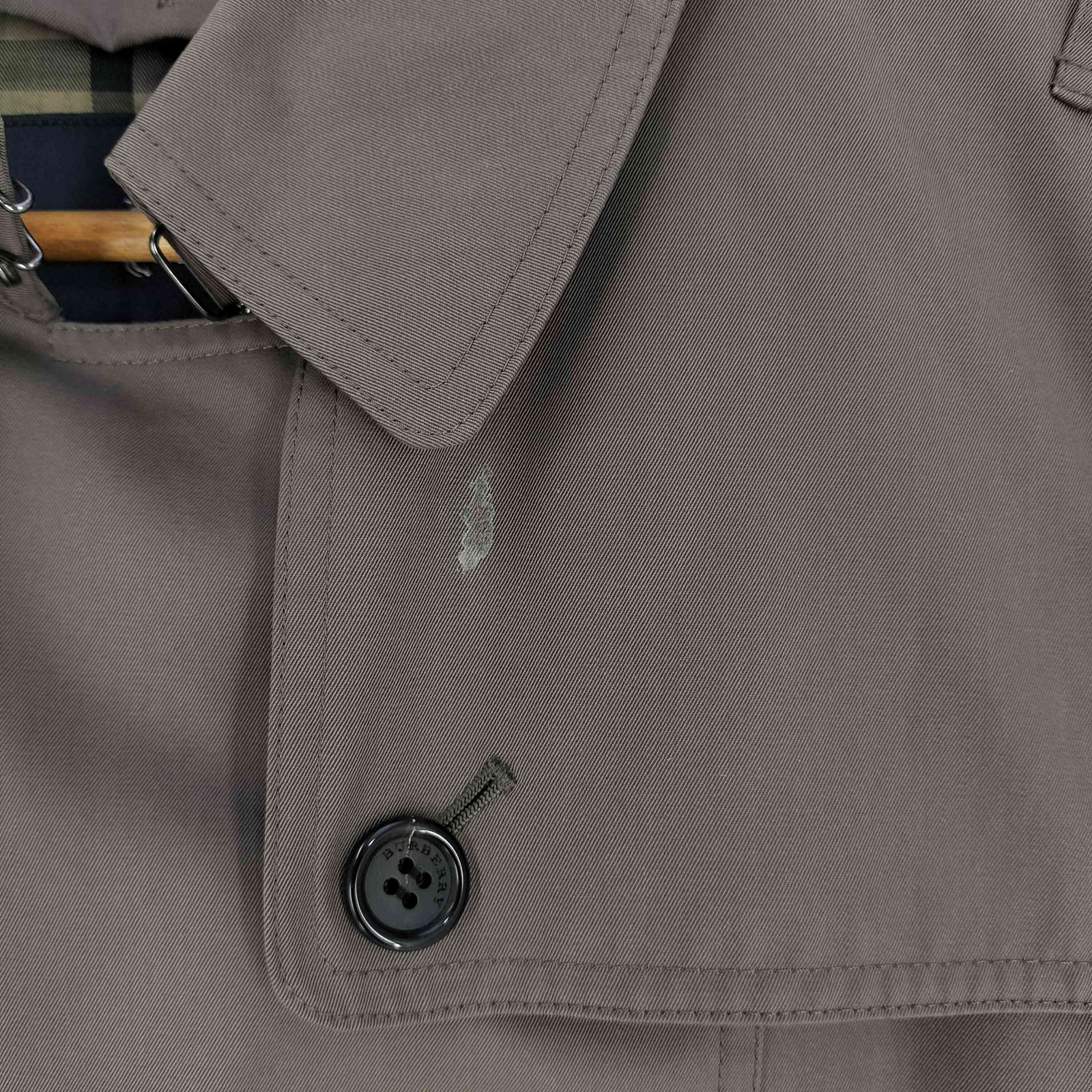 バーバリーロンドン BURBERRY LONDON 裏地チェック トレンチコート
