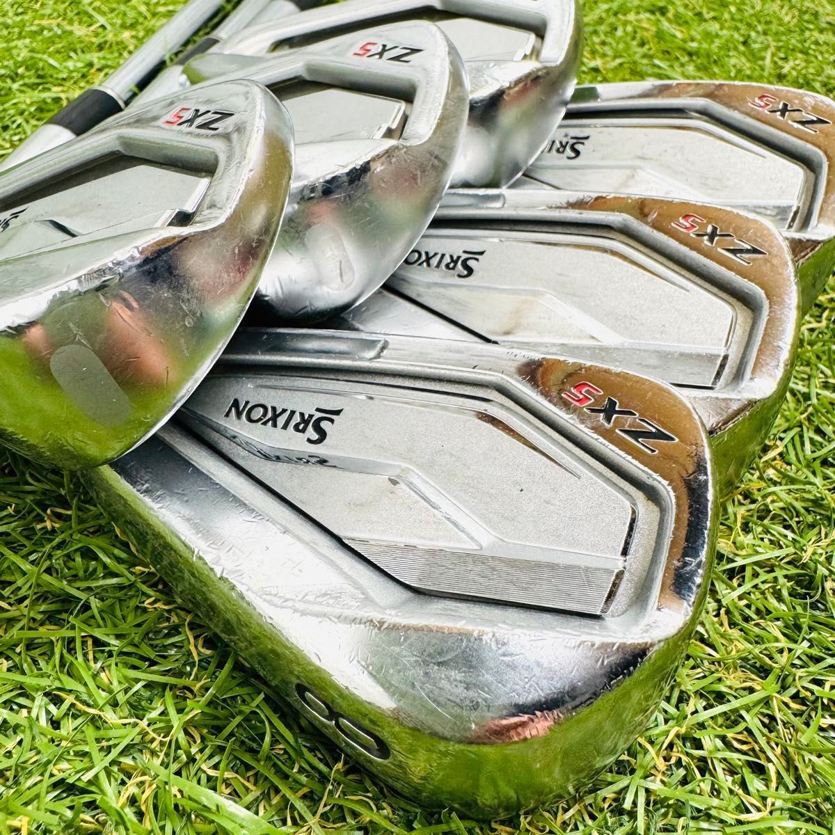 不動の名器】スリクソン 初代ZX5 メンズアイアンセット 6本 スチール S