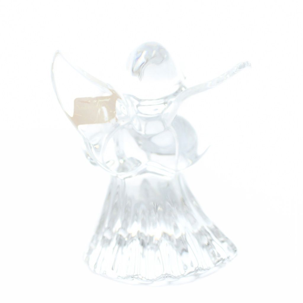 Baccarat天使の置物② バカラ（Baccarat） アンジェロ ハート 天使 クリスタルガラス ☆送料