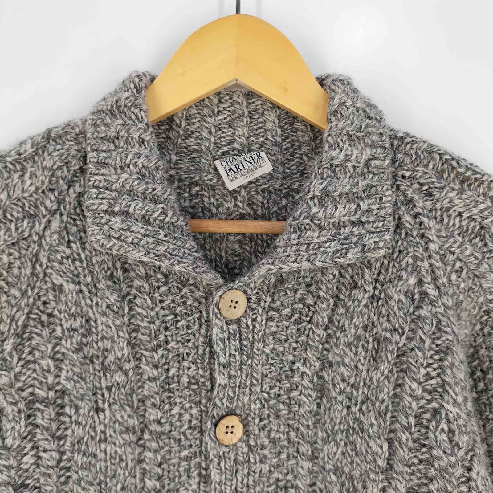 ユーズドフルギ USED古着 CHANGING PRTNER ニットカーディガン メンズ