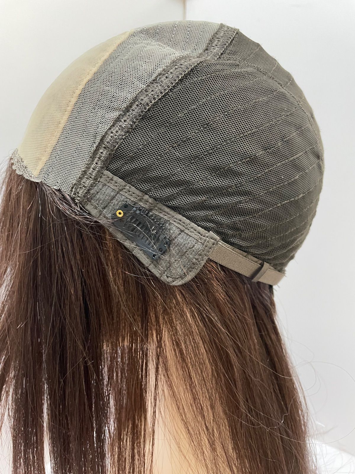 フルウィッグ医療ウィッグ人毛100%ロングストレート広い頭皮 - メルカリ