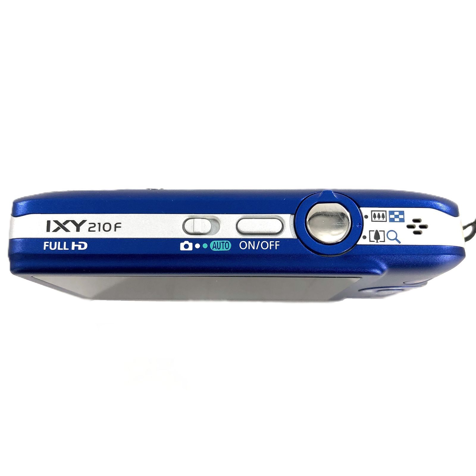 キャノン IXY 210F レンズ 5.0-20.0mm 1:2.8-5.9 ブルー コンパクト