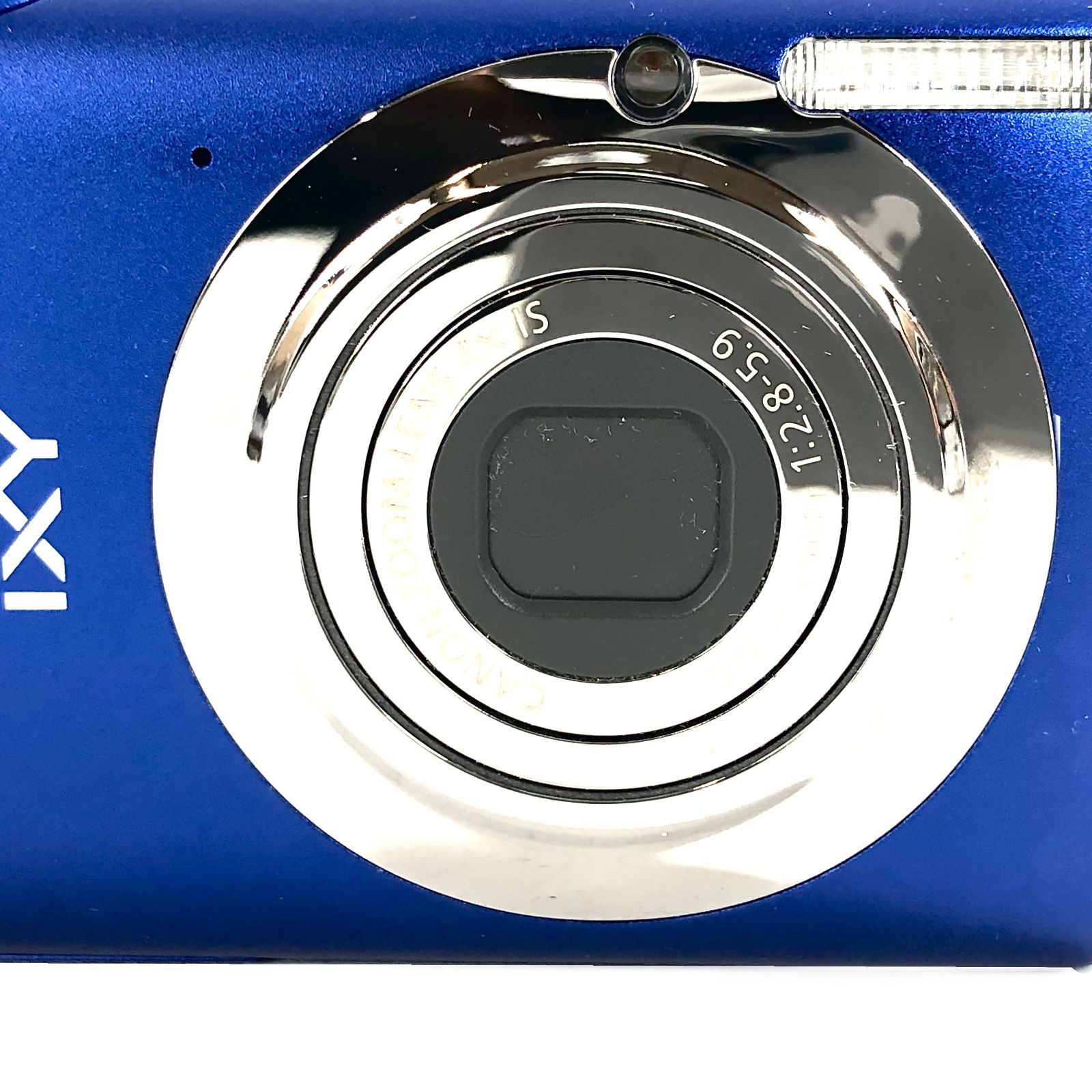 キャノン IXY 210F レンズ 5.0-20.0mm 1:2.8-5.9 ブルー コンパクト