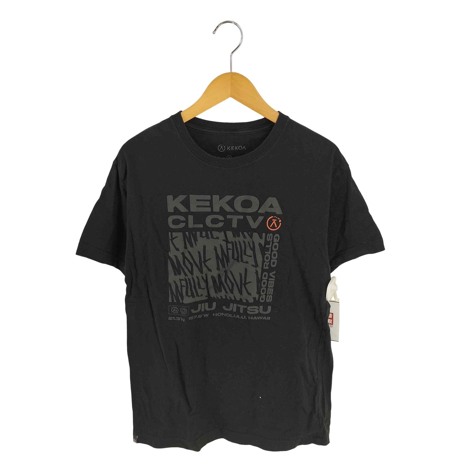 ユーズドフルギ USED古着 フロントプリントTシャツ メンズ import：M