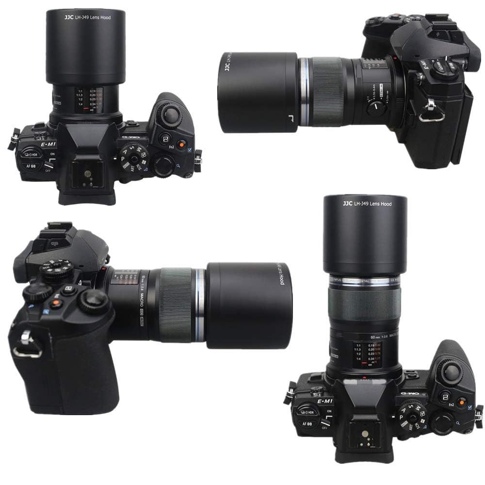 JJC リバーシブルレンズフードシェードカバープロテクター Olympus M