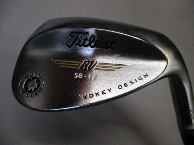 タイトリスト ボーケイ スピンミルド ウェッジ 2本52° 58° グリップ新品 タイトリスト ボーケイ スピンミルド ウェッジ 2本52° 58° グリップ