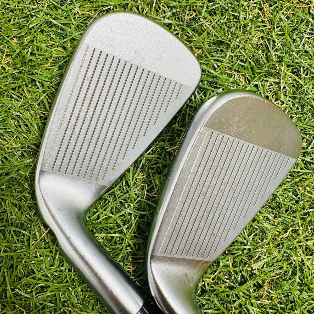 良品】ピン i230 黒ドット メンズアイアンセット 5本 スチール S