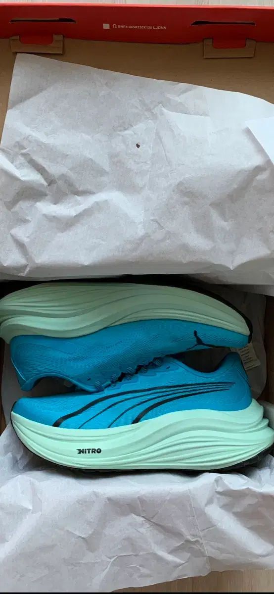 プーマ マックスナイトロ ブルー 270