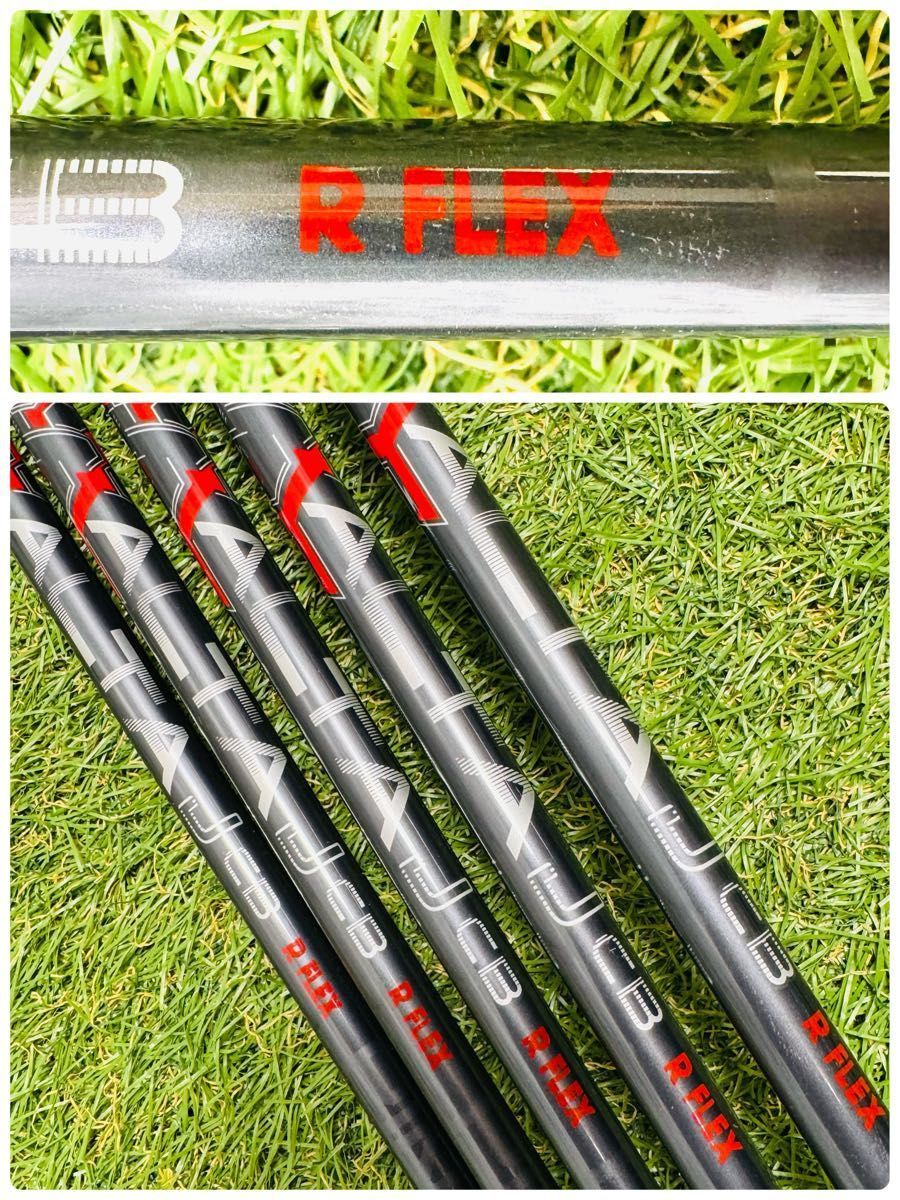 良品】初心者推奨 ピン G410 黒ドット メンズアイアンセット 5本 R