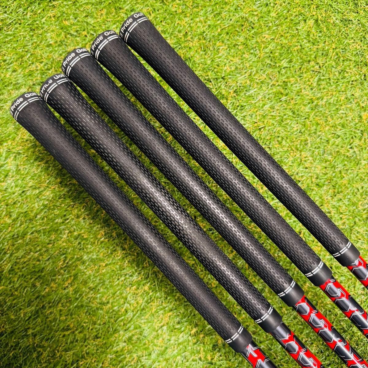 良品】初心者推奨 ピン G410 黒ドット メンズアイアンセット 5本 R