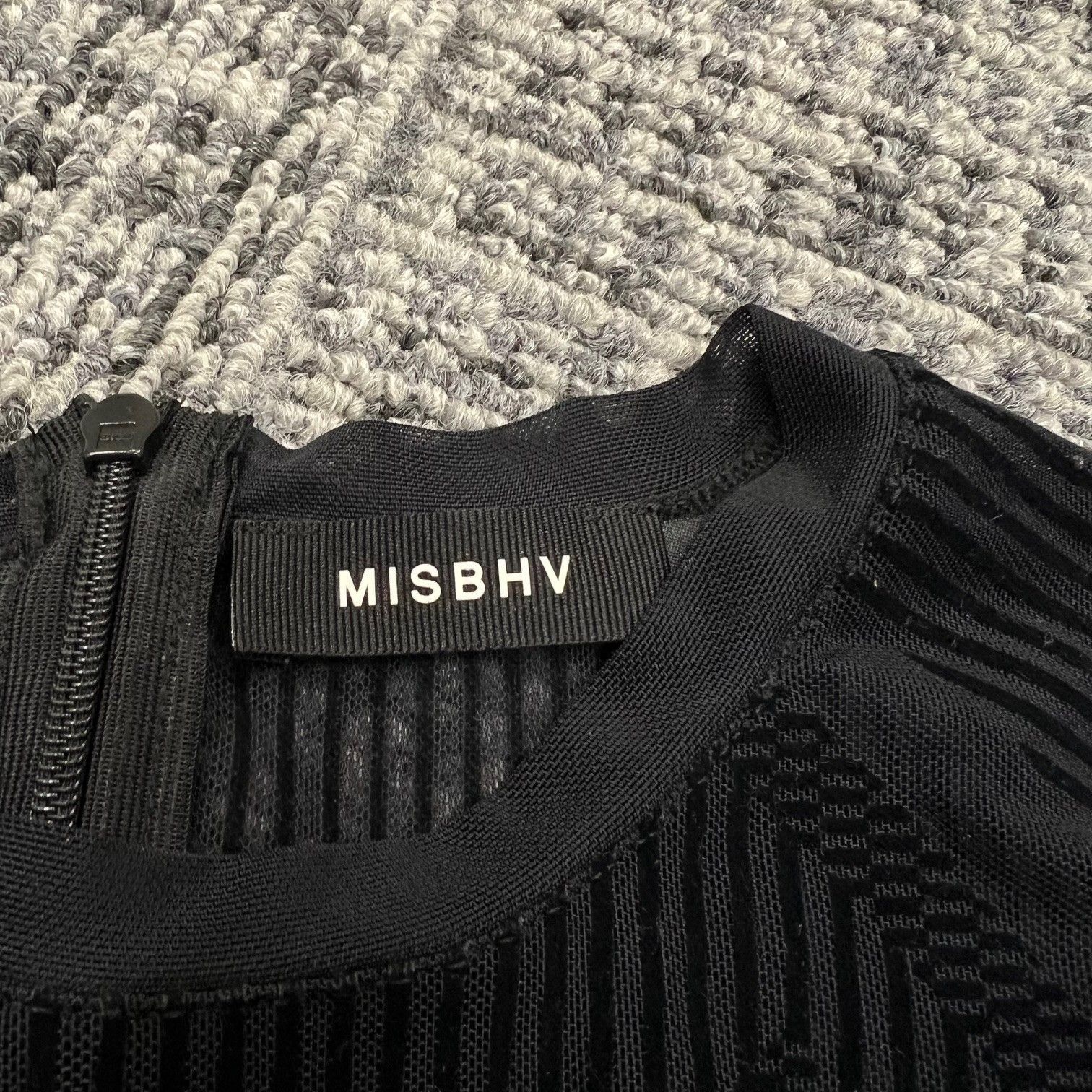 MISBHV Black Jacquard Sport Top ブラックジャカード スポーツ トップ