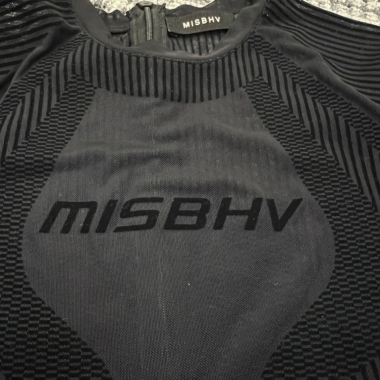 MISBHV Black Jacquard Sport Top ブラックジャカード スポーツ トップ