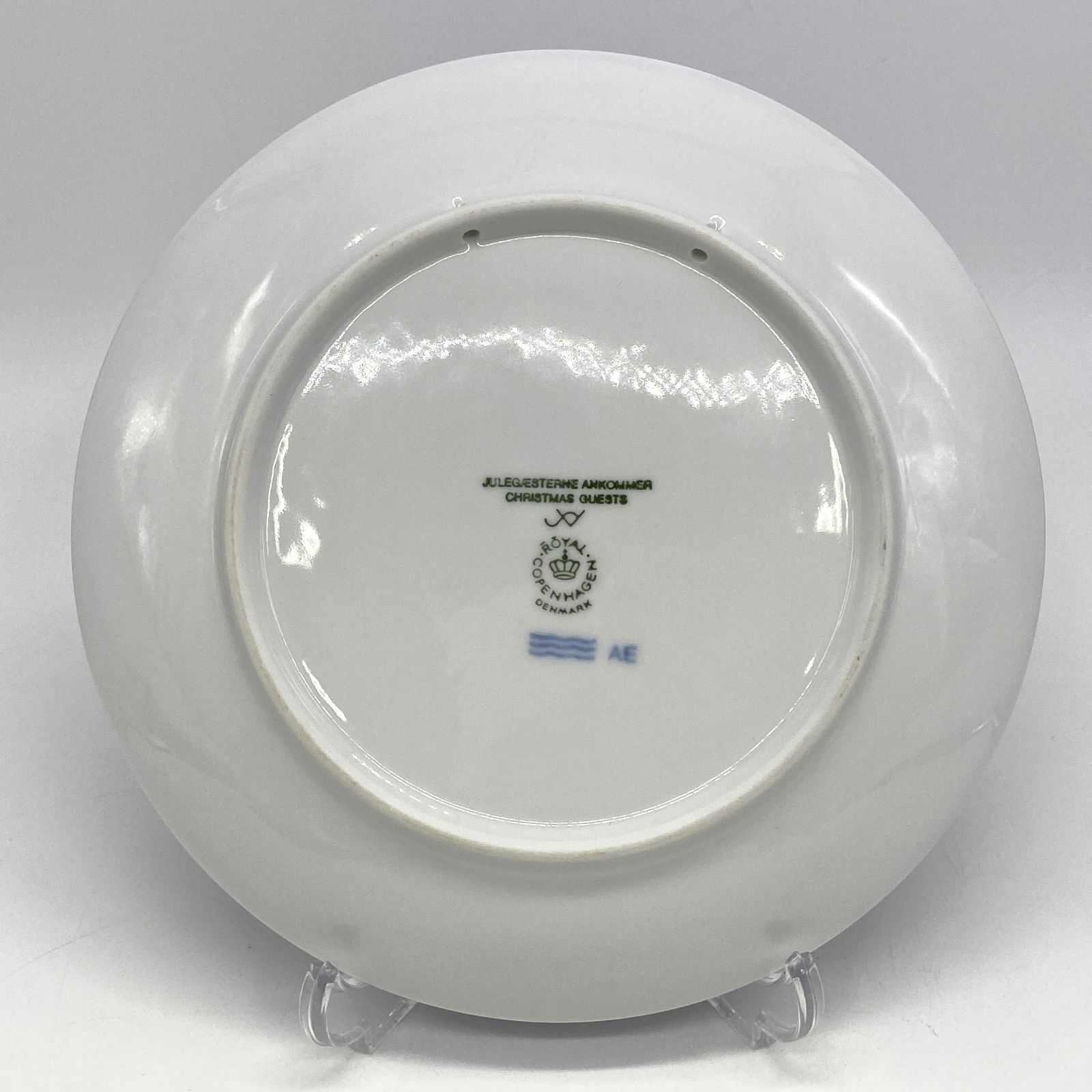 ロイヤルコペンハーゲン 1993年 イヤープレート（希少） デンマーク製クリスマスモチーフイヤープレート