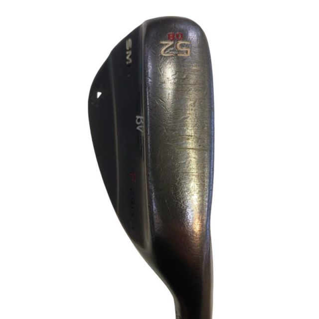 美品 タイトリスト VOKEY SM6 ブラック 52°/12° ウェッジ 中古】 タイトリスト VOKEY SPIN MILLED SM6 ジェットブラック 52°/08