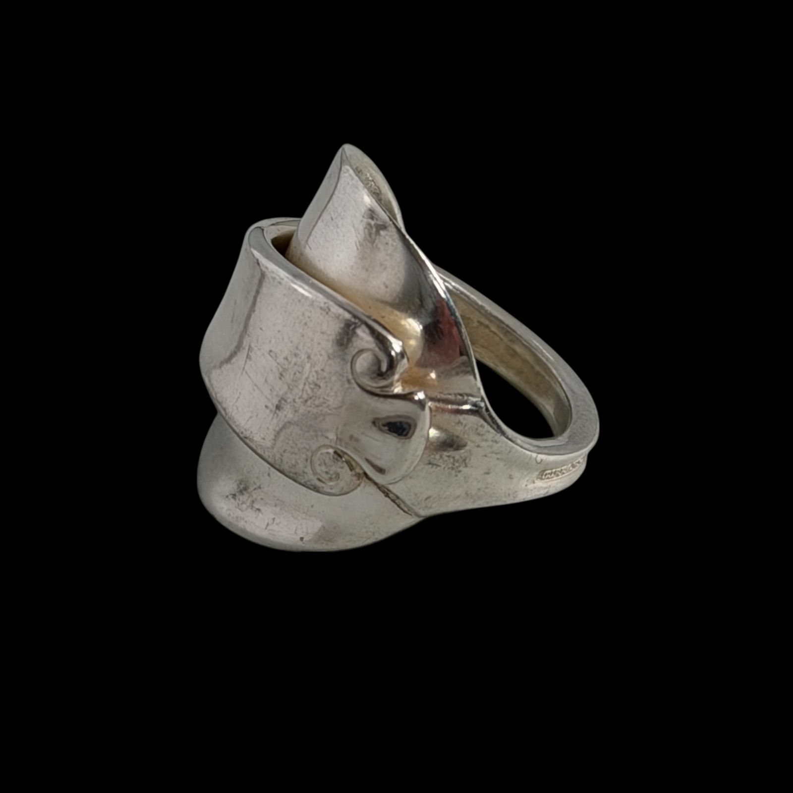 アンティーク スプーンリング 指輪 リメイクアクセサリー TIFFANY&Co 