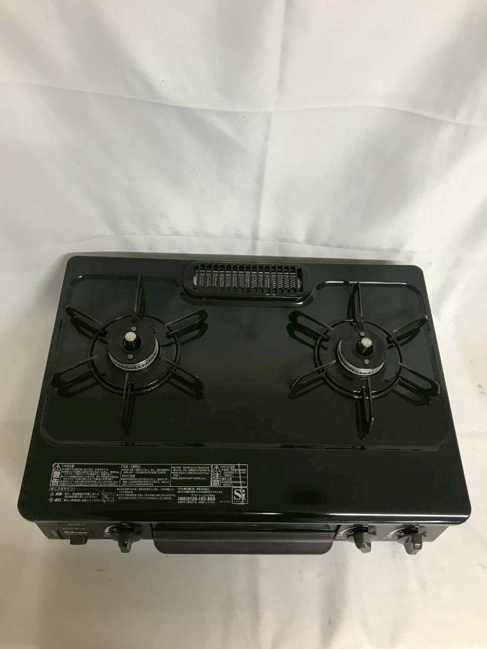 【北見市発】パロマ Paloma ガスコンロ IC-S37DX-2L E1-4-16 2023年製 黒 都市ガス用 一人暮らし (E3896aaykYM) 北見市発】パロマ Paloma ガスコンロ IC-S37DX-2L E1-4-16 2023年製 黒