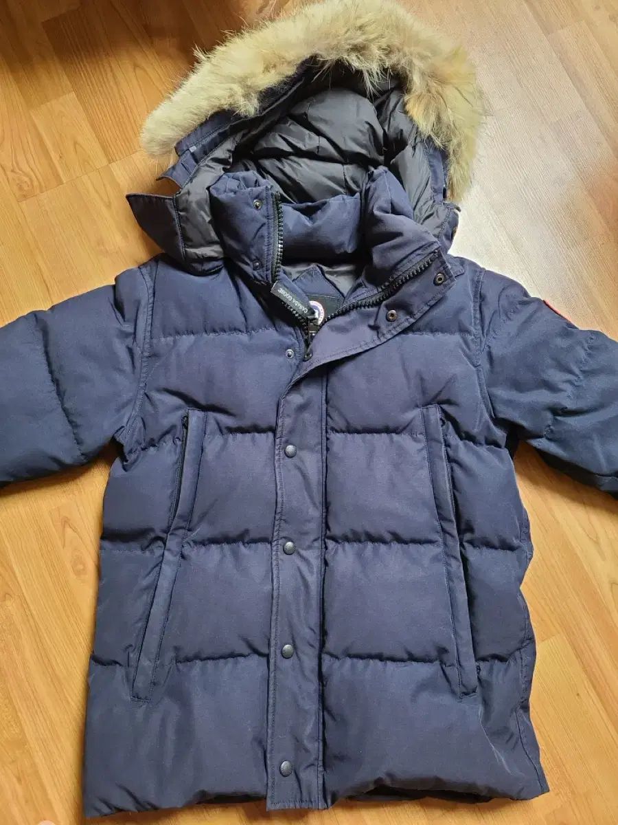 Canada Goose カナダグース ウィンダム ネイビー ヒュージョン Lサイズ 95-100