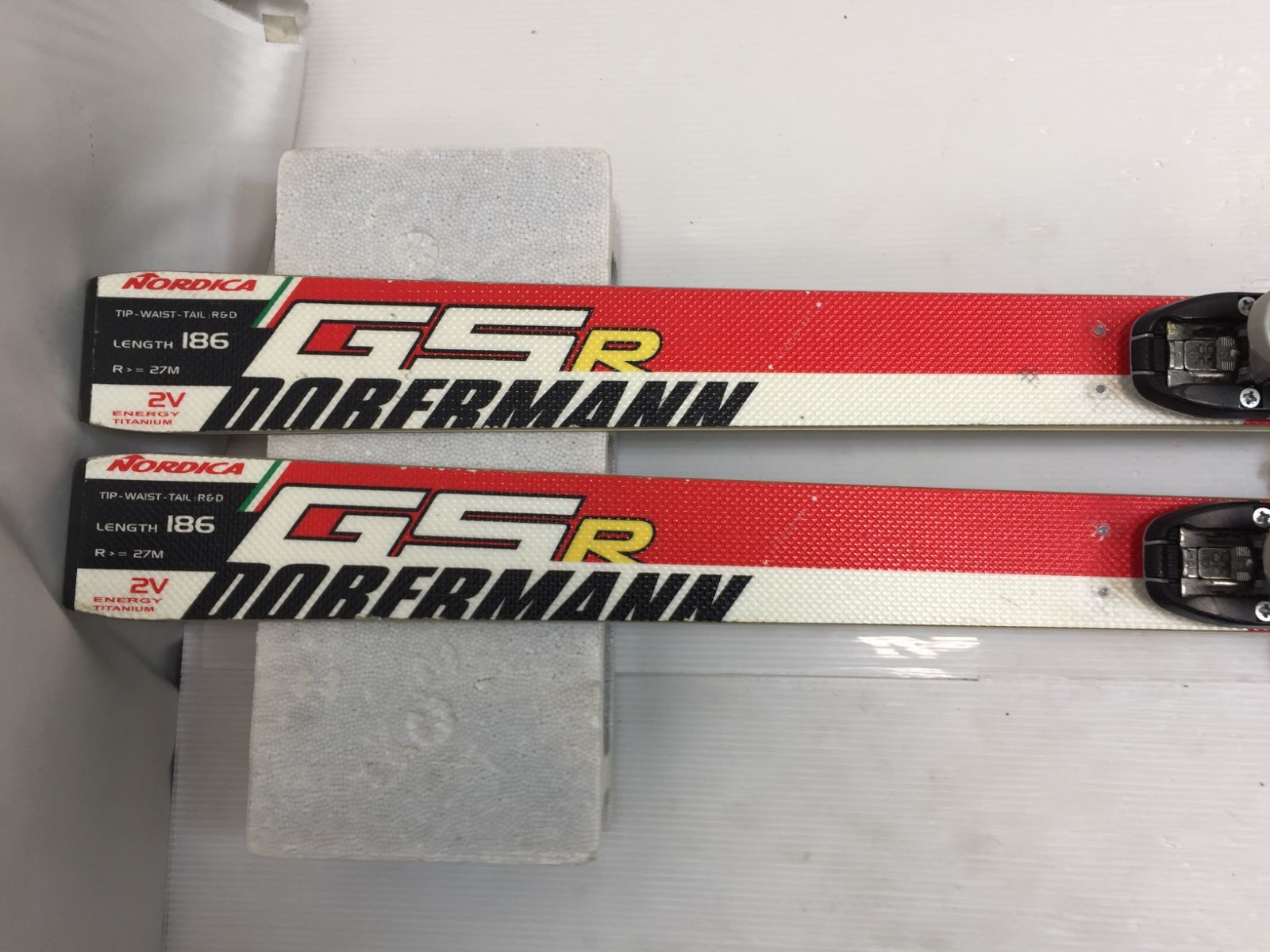 ◇メンテ済◇ スキー NORDICA DOBERMANN GS R 2V 186 cm + TYROLIA