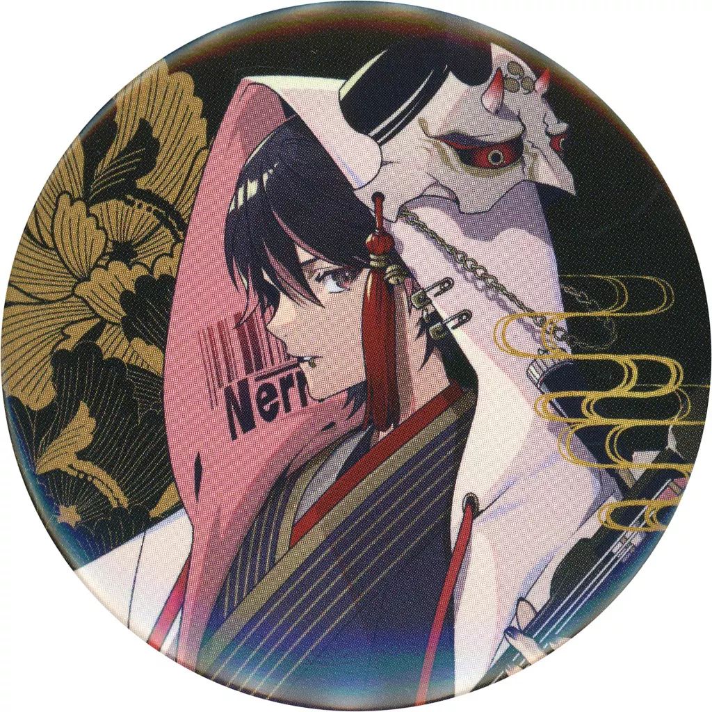 中古】バッジ・ピンズ ねろちゃん(オレ達の遊ビバ!)/無限浪漫遊戯/背景