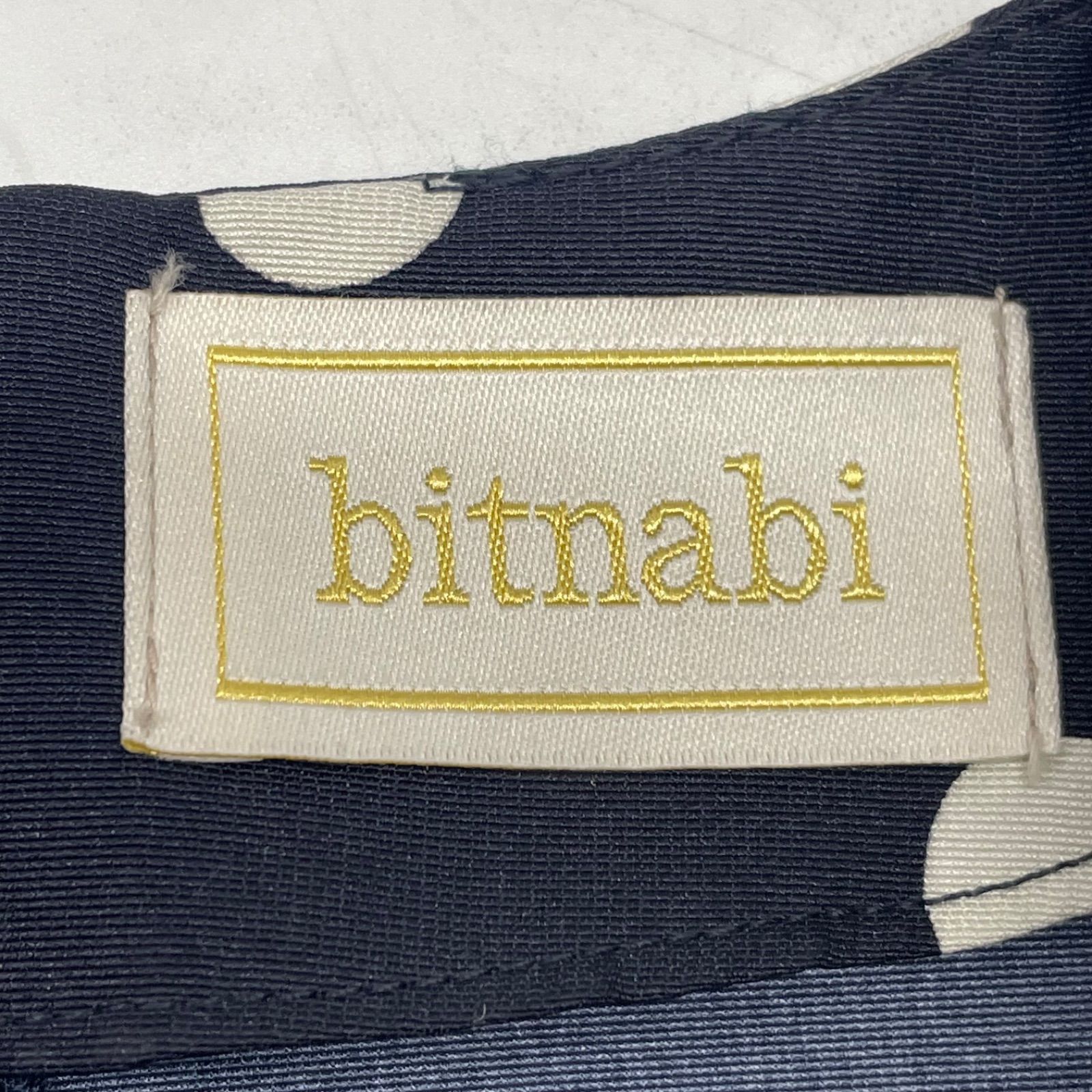 レディース bitnabi ビンナビ ぽわん袖トップス ブラウス プリーツ 