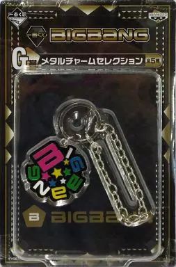 中古】キーホルダー・マスコット(男性) 円形(バッグチャーム) メタル