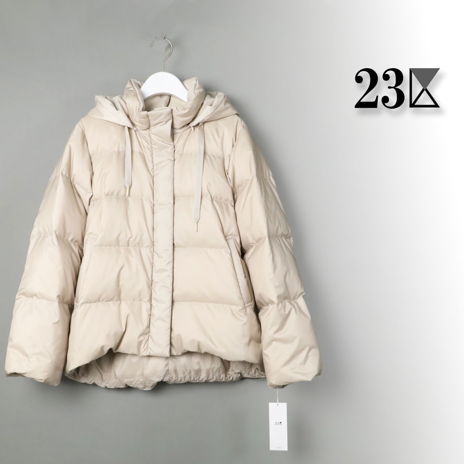 新品 今季 23区 シレータフタ コンパクト ダウンコート 洗える/滝沢