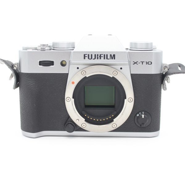 □美品□ FUJIFILM ミラーレス一眼 X-T10 ボディ シルバー X-T10-S