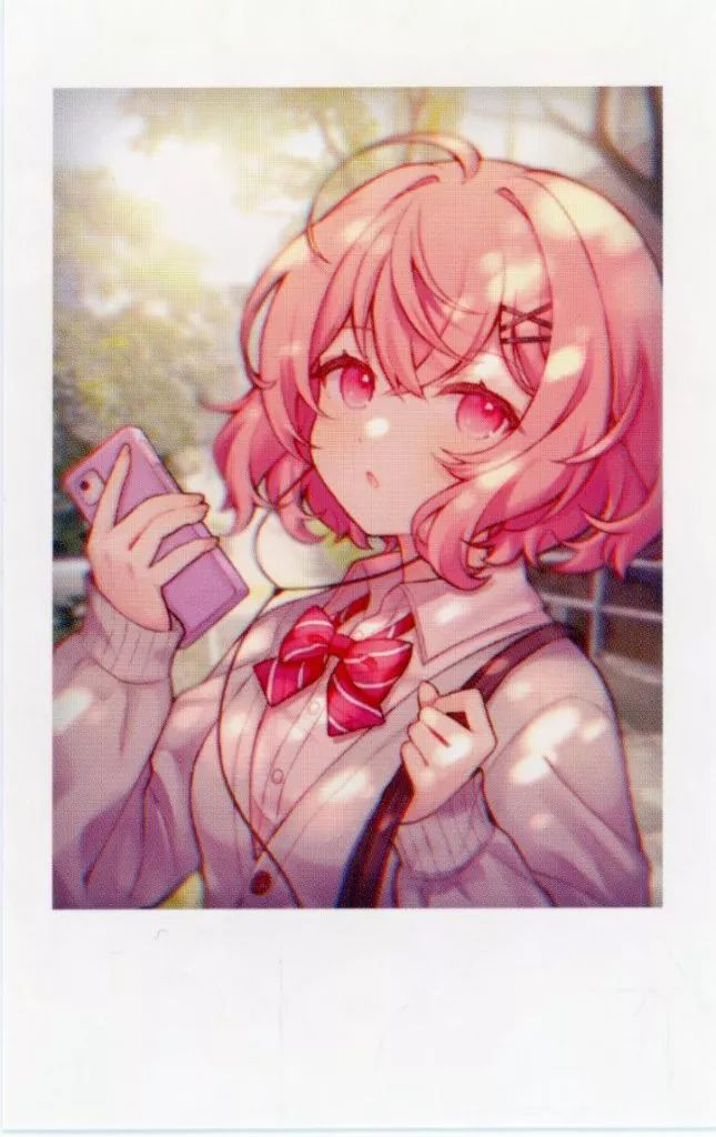 中古】キャラカード nqrse(スマートフォン) なるせちゃんのチェキ