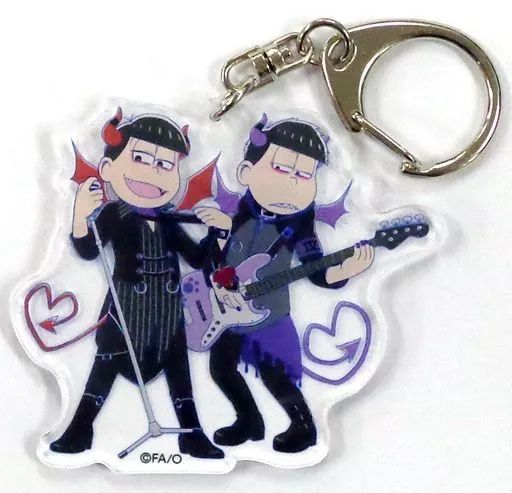 中古】キーホルダー・マスコット(キャラクター) おそ松＆一松 「おそ松