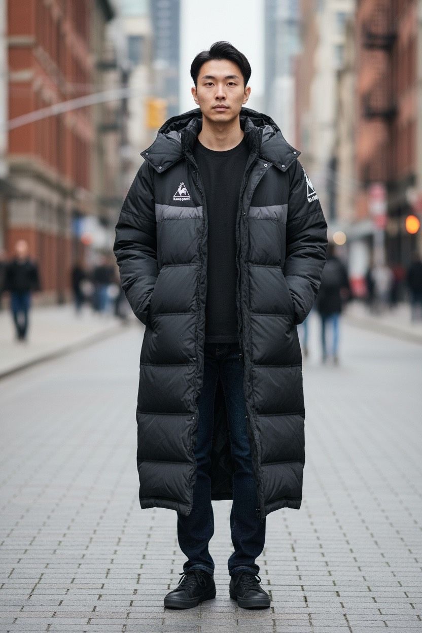 le coq sportif ルコックスポルティフ ベンチコート ロングダウン