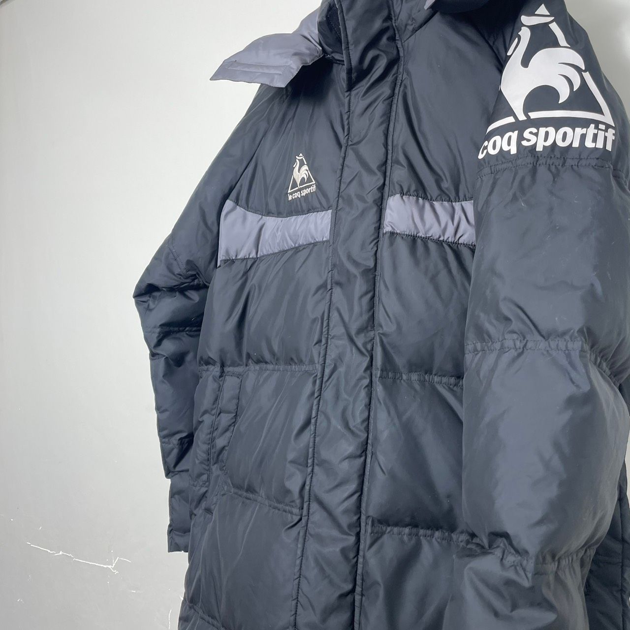 ゆ*る様 le coq sportif ダウン ベンチコート ロングダウンコート le coq sportif ルコックスポルティフ ベンチコート ロングダウン