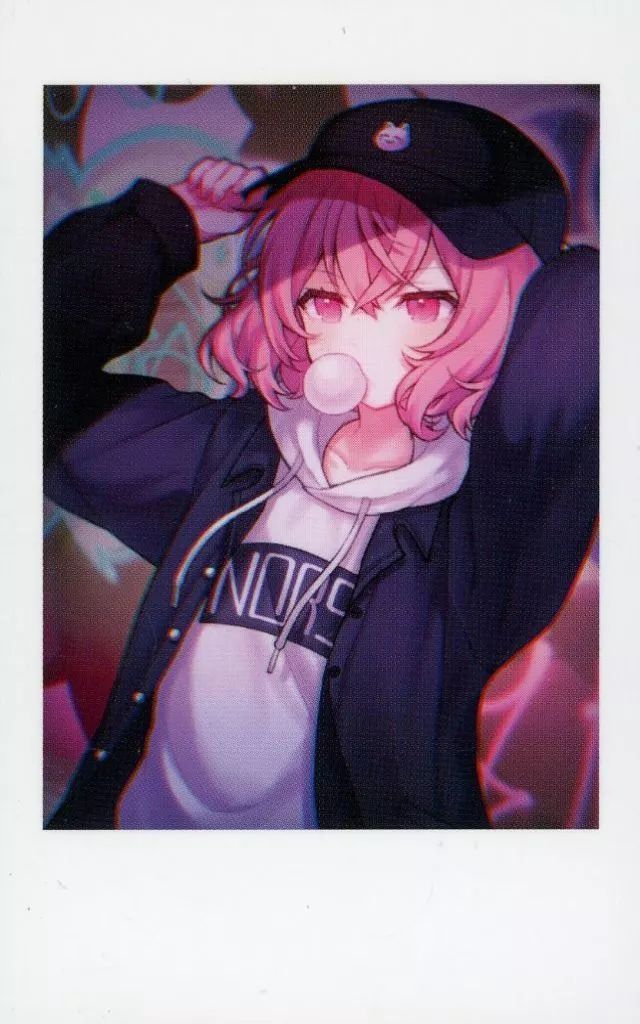 中古】キャラカード nqrse(帽子) なるせちゃんのチェキ(ノーマル