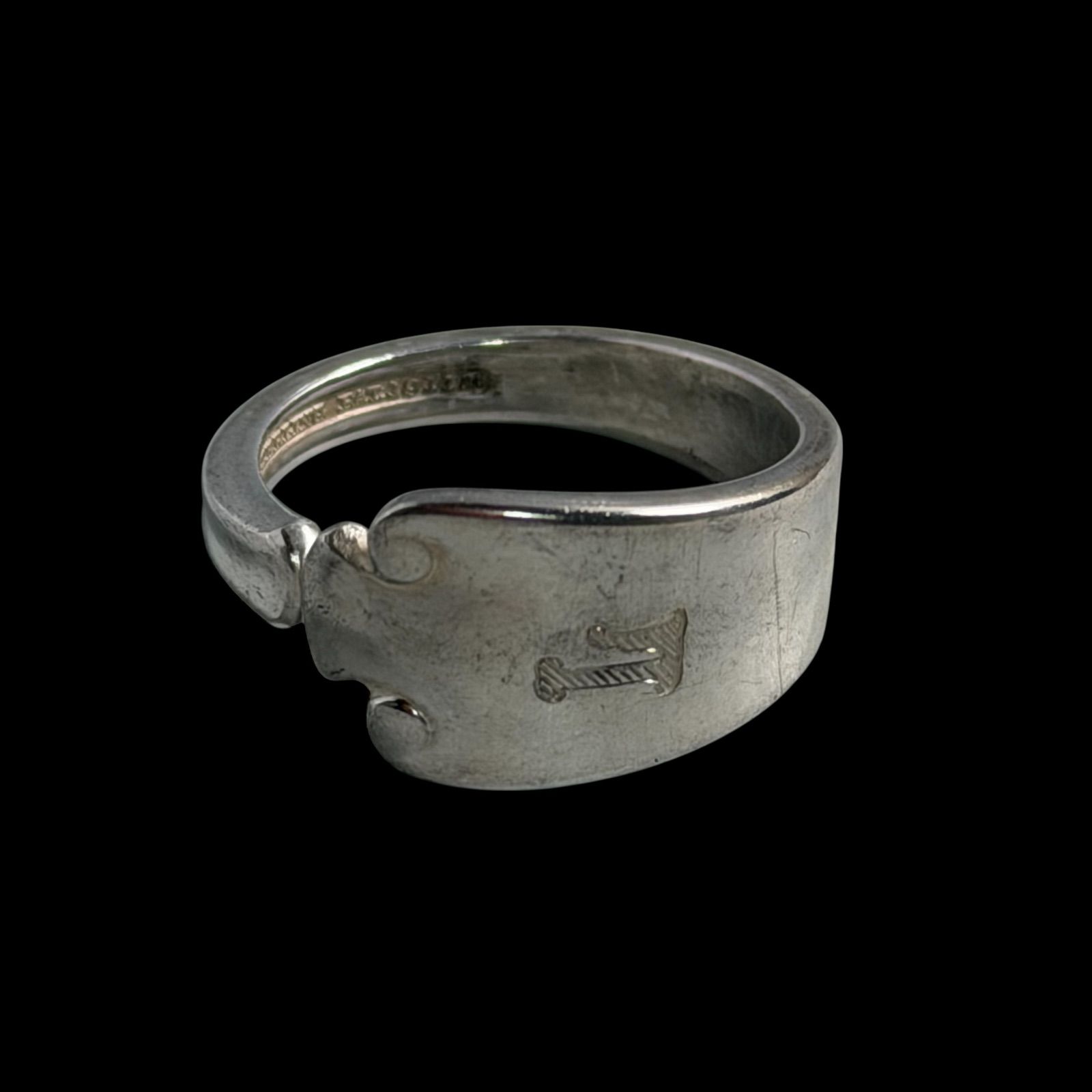 アンティーク スプーンリング 指輪 リメイクアクセサリー TIFFANY-Co.